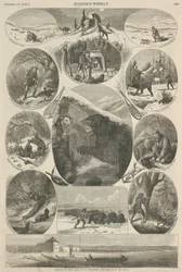 Cenas da vida de um caçador, de &39;Harper&39;s Weekly&39;, 17 de outubro de 1868