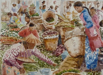 933 vegetais, bandejas de mercado