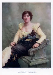 Violet Vanbrugh, atriz inglesa, 1901.