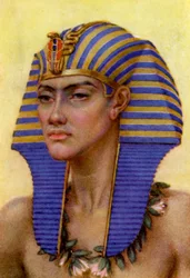 Akhenaton, faraó do Antigo Egito da XVIII dinastia, século XIV a.C., 1926