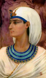 Hatshepsut, rainha egípcia antiga da dinastia 18, século XV aC 1926.