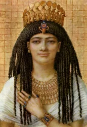 Mutnezemt, rainha egípcia antiga da 18a dinastia, séculos 14 a 13 aC 1926.