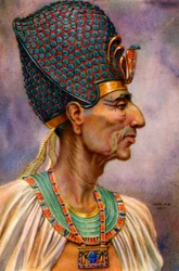 Ramsés II, faraó do Antigo Egito da XIX dinastia, século XIII a.C., 1926