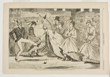Um baile parisiense no Mabille, Paris