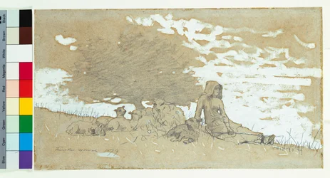 Uma pastora, 1879