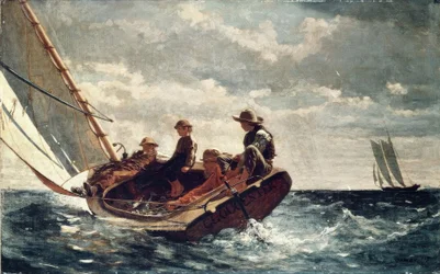 Breezing Up (A Fair Wind) - 1876 - 61,5 × 97 cm - óleo sobre tela