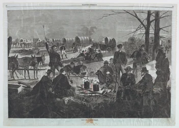 Halt of a Wagon-train, da Harper
