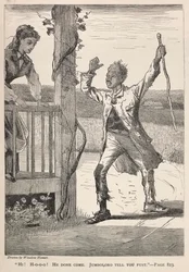Oi! HOOO! Ele veio. Jumboloro Tell You First., 1869.