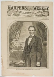 Abraham Lincoln, nascido no Kentucky, a 12 de fevereiro de 1809