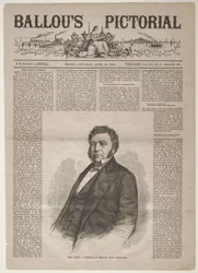 O honorável James A. Pearce, senador dos Estados Unidos pelo Maryland