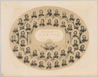 Senado de Massachusetts, 1856.