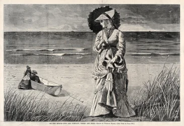 Na praia - dois são companhia, três são nenhum, 1872.