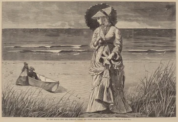 On the Beach - Two are Company, Three are None, publicado em 1872.