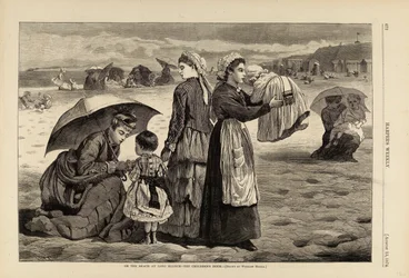 Na praia de Long Branch - A Hora das Crianças, de Harper