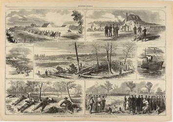 O nosso exército antes de Yorktown, Virgínia