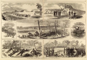 O nosso exército antes de Yorktown, Virgínia, de Harper