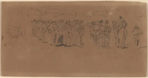 Preparando-se para a Marcha de 1862.