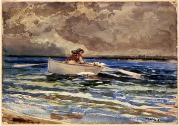 Remo no pescoço de Prout, 1887