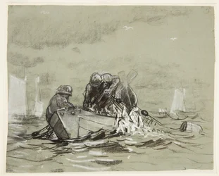 Estudo para "The Herring Net"