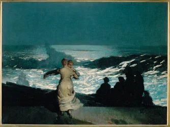 Noite de verão (pintura sobre tela)
