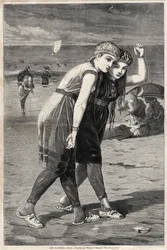 Os banhistas, 1873.