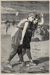 Os banhistas, 1873.