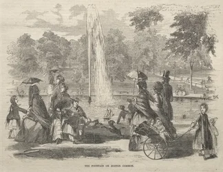 A fonte em Boston Common