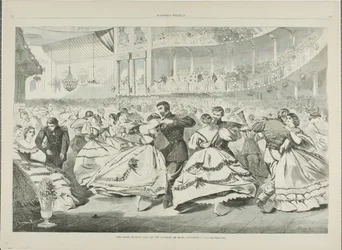 O Grande Baile Russo na Academia de Música, 5 de novembro de 1863