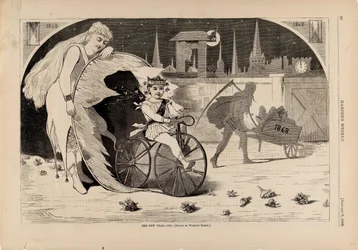 The New Year--1869, de Harper