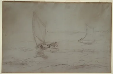 Dois saveiros à vela