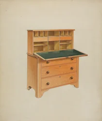 Secretária, c. 1937.