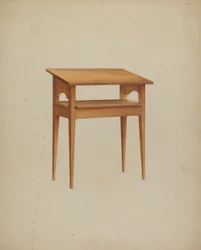 Shaker Dining Table, c. 1937.