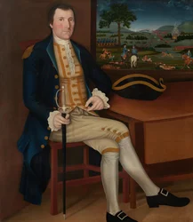 Capitão Samuel Chandler, c.1780 (óleo sobre tela)