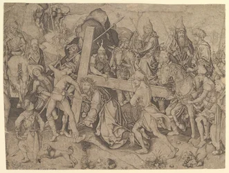 Cópia de Cristo carregando a cruz, século XV.