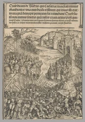Flemish Rebellion, placa 7 de Cenas Históricas da Vida do Imperador Maximiliano I do Arco do Triunfo