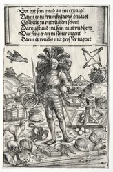 O Arco do Triunfo de Maximiliano I: Imperador Maximiliano como Patrono das Melhorias ..., 1515-17.