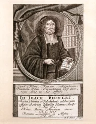 Retrato de Johann Joachim Becher (gravura)