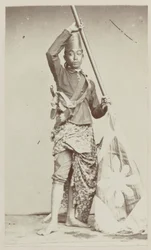 Retrato de um porta-estandarte