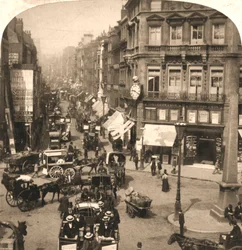 Fleet Street, Londres, 1896.
