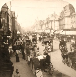 Regent Street, Londres, 1896.