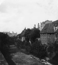 Castelo de Nuremberg, Nuremberg, Alemanha, c1900s.