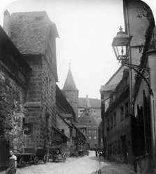 O Tiergartnertor, Nuremberg, Alemanha, c1900s.