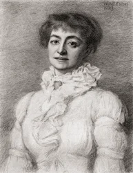 Helena Modjeska, da revista mensal The Century Illustrated, publicada em 1884
