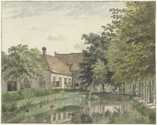 Vista da propriedade rural Watergoor perto de Nijkerk