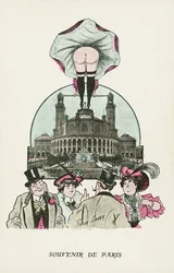 Souvenir de Paris (cor litho)