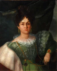 Retrato de Anna Borisovna Bakunina 1802-1835, 1832