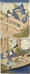 Huang Shigong (Kosekiho) e Zhang Liang (Choryo), de "O 1000º aniversário dos Estados Han e Chu"