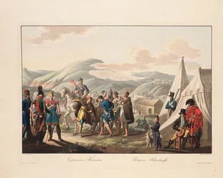 Os circassianos dançando, 1812