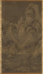 Paisagem de inverno, 1500s.