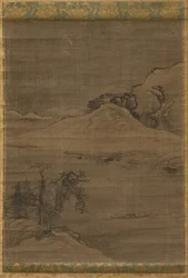 Paisagem com pescadores, 1600s.